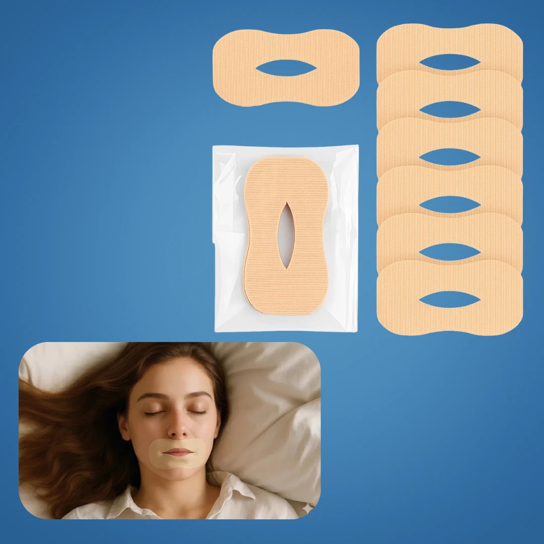 Snoring Mouth Tape – Snoring Reduction – Hypoallergenic & Breathable – Improve Sleep Quality & Prevent Dry Mouth Bowlift by Bowlift