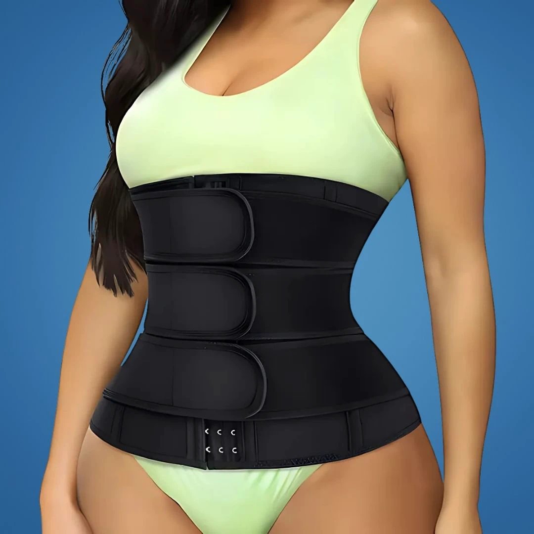 ThermoCore | Waist Trainer Belt – Triple Compression – Breathable Neoprene Fit – Post‑Workout & Postpartum Use Bowlift by Bowlift
