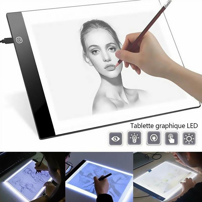 Drawing board with LED light by Bowlift