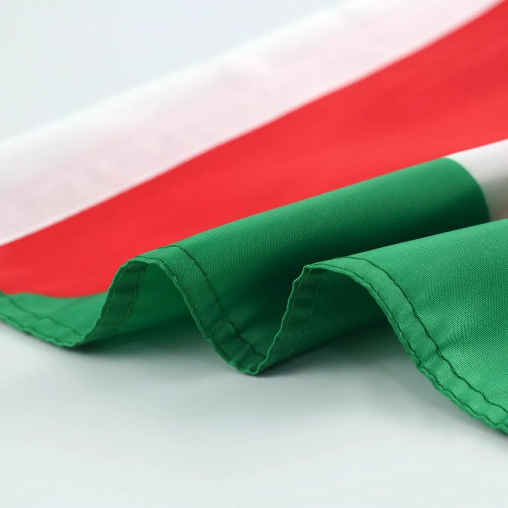 Palestinian flag Car Window Flag of Palestinian 11X18 Inch(28x46cm) 100% Polyester, Strong White Flagpole by flagsshop