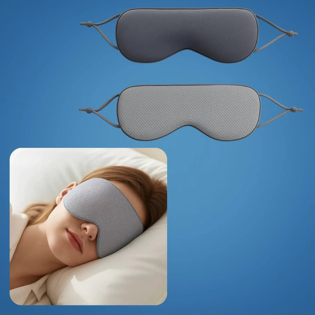 Dual-Temperature Warm and Cool Sides – Full-Coverage Blackout Design – For Travellers and Light-Sensitive Sleepers Bowlift by Bowlift