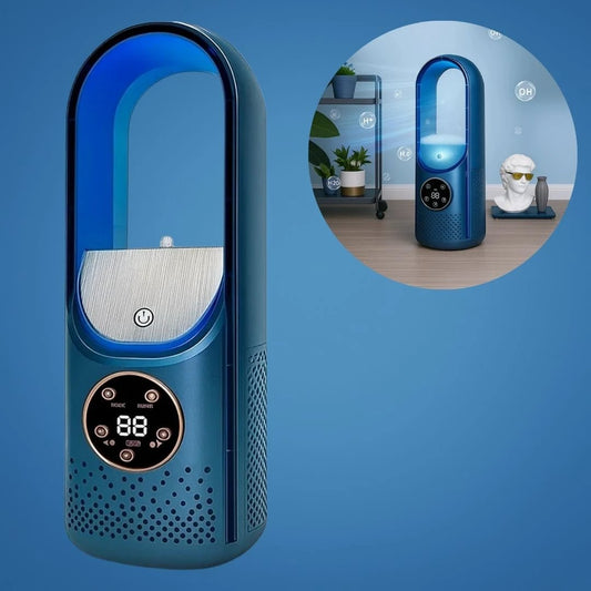 CoolMist | Portable Air Cooler Humidifier – Adjustable Quiet Mist – USB-Powered Compact – Personal Desk & Bedside Comfort for All-Day Freshness Bowlift by Bowlift