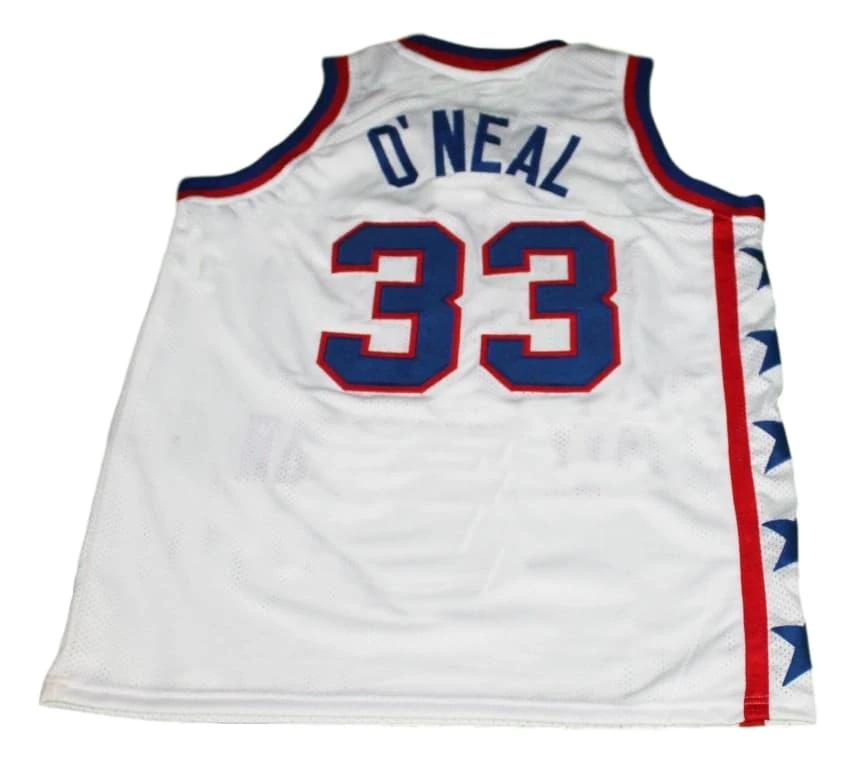 Shaquille O'Neal Jersey #33 McDonalds All American New Basketball White by My store basketball