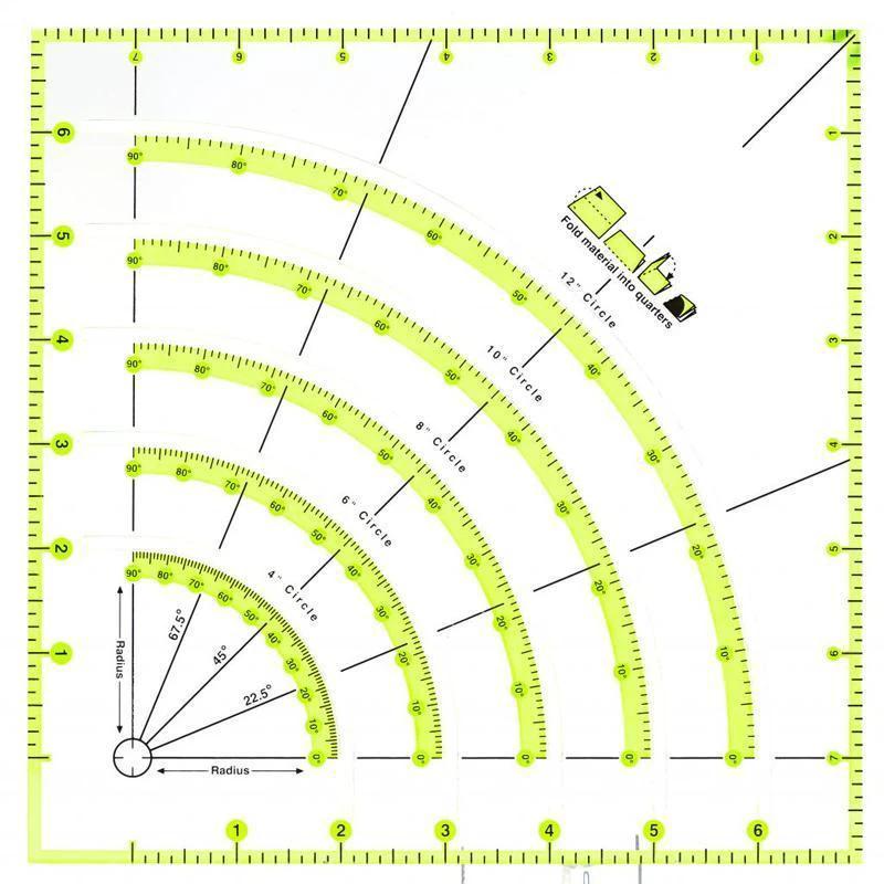 Cutting gauge for arch and fan patterns by Bowlift