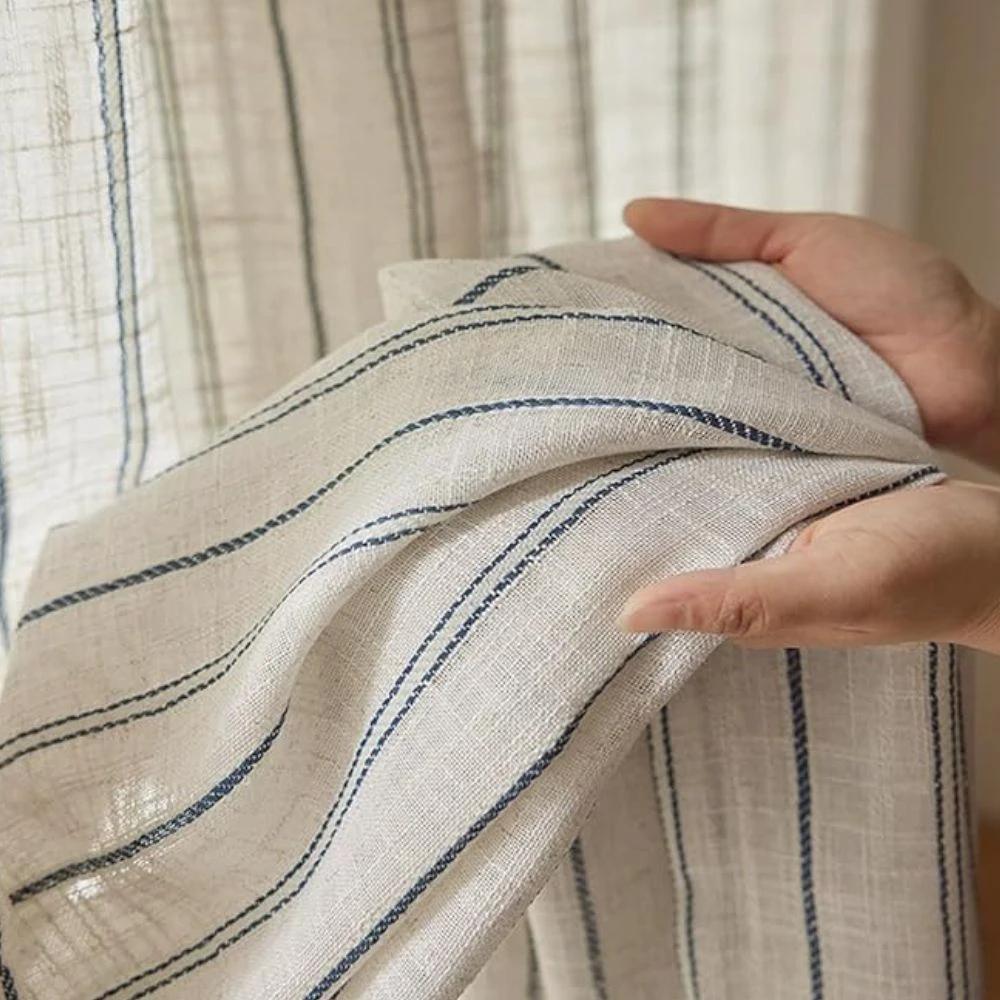 Soft Flow Vertical Stripe Curtain by Casa & Beyond
