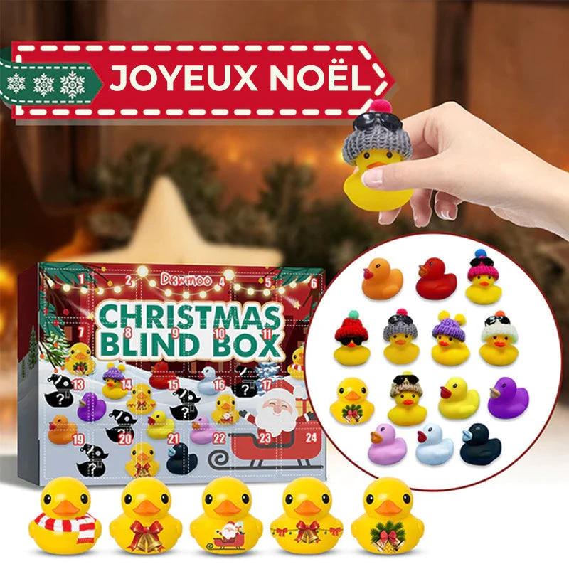 Advent Calendar 2022 - 24 Rubber Ducks for Children by Bowlift