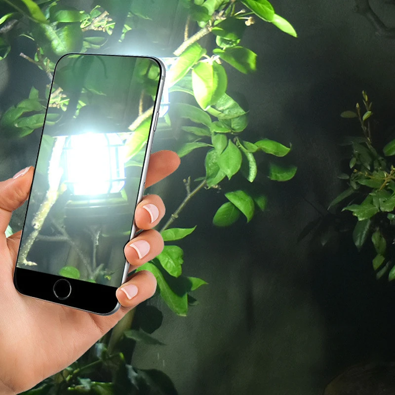 Portable multifunctional outdoor camping lamp by Bowlift