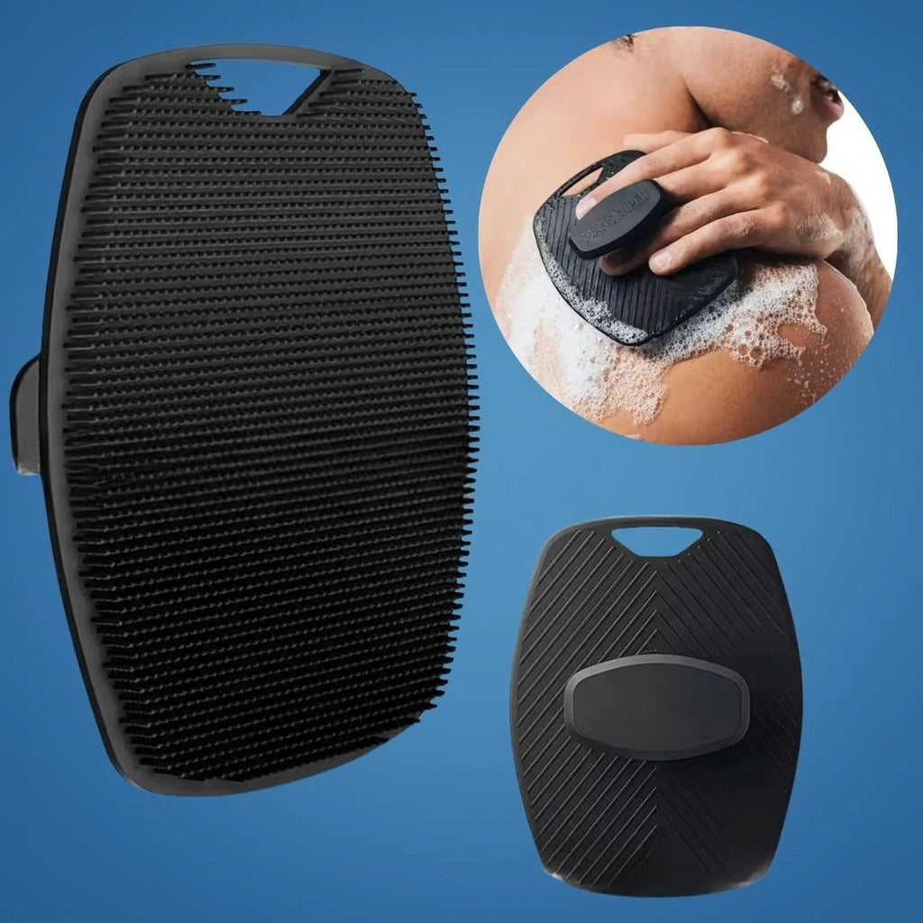 PureGlide | Silicone Body Scrubber – Antimicrobial Exfoliation – Quick‑Dry Hygienic Design – Sensitive‑Skin Shower Use Bowlift by Bowlift