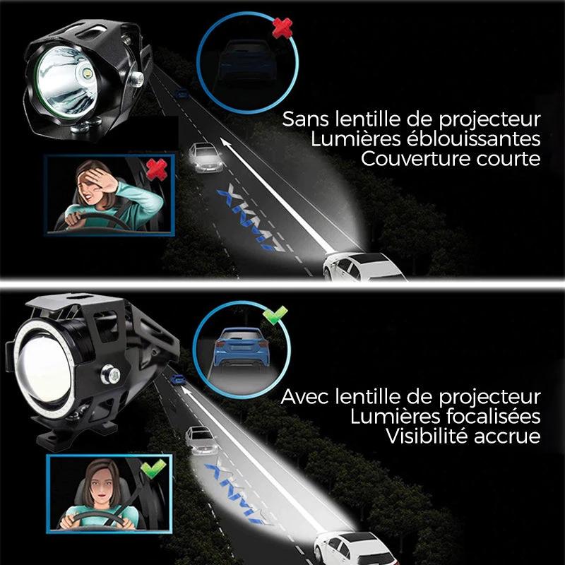 LED headlights for motorcycles by Bowlift