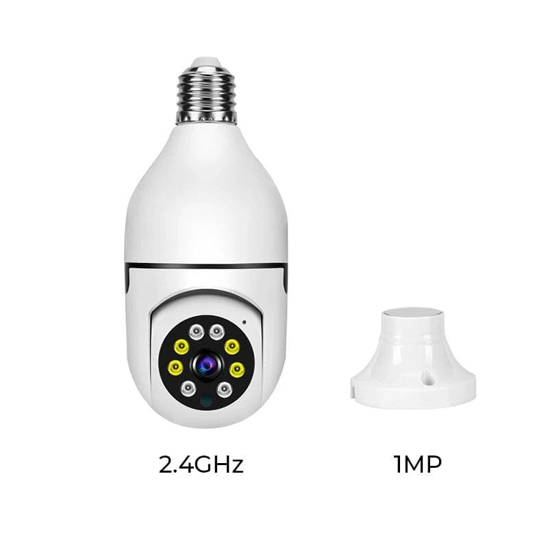 Wireless security camera without cables with light bulb by Bowlift