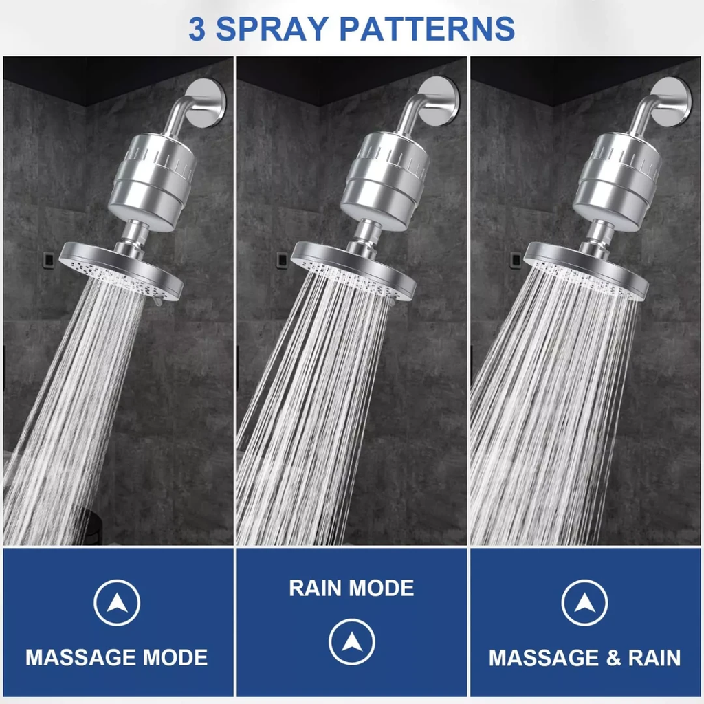 Filtered Showerhead – Naturally Enhances Skin Radiance & Hair Health by BowLift