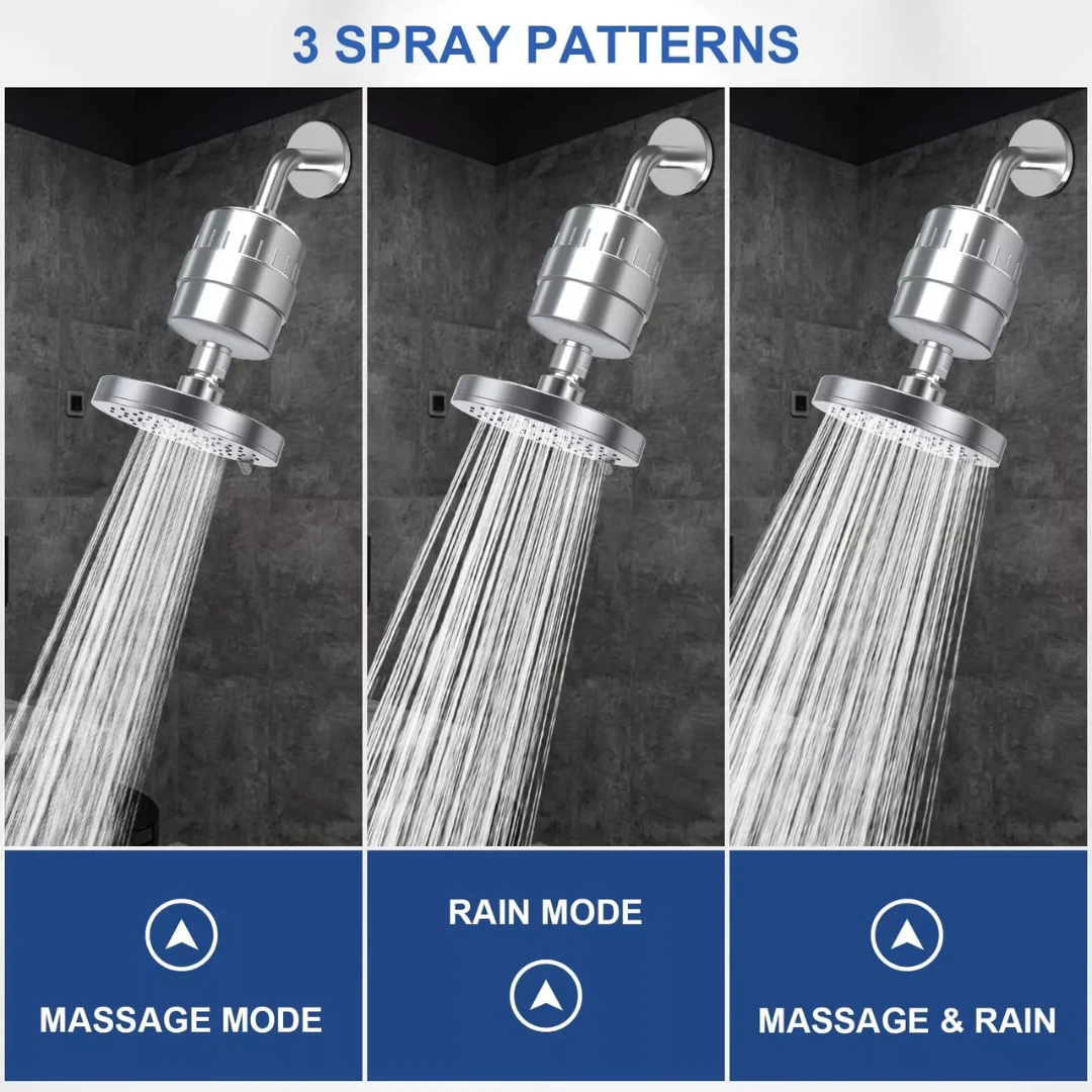 Filtered Showerhead – Naturally Enhances Skin Radiance & Hair Health by BowLift