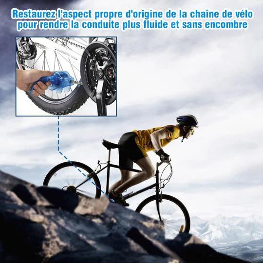 Tool for cleaning the bicycle chain by Bowlift
