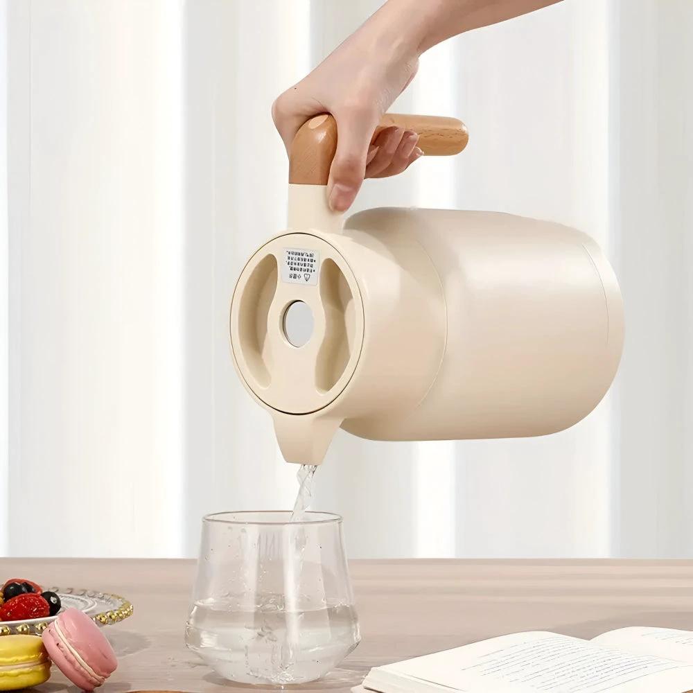 Classic Wooden Handle Thermal Carafe by Casa & Beyond