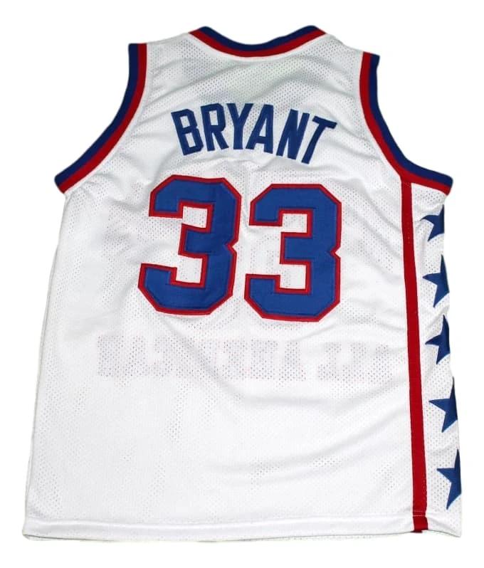 Kobe Bryant Jersey #33 McDonald's All American Basketball White by My store basketball