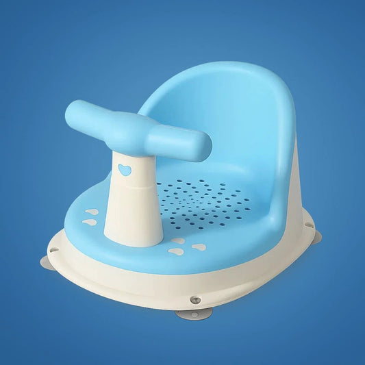 AquaSure | Non‑Slip Baby Bath Seat – Stainless Suction Cups – Premium Soft Cushion – Hands‑Free Parent Use Bowlift by Bowlift