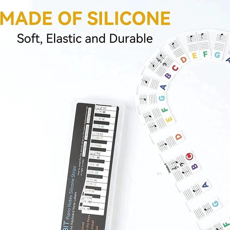 Removable Piano Keyboard Note Label by BowLift