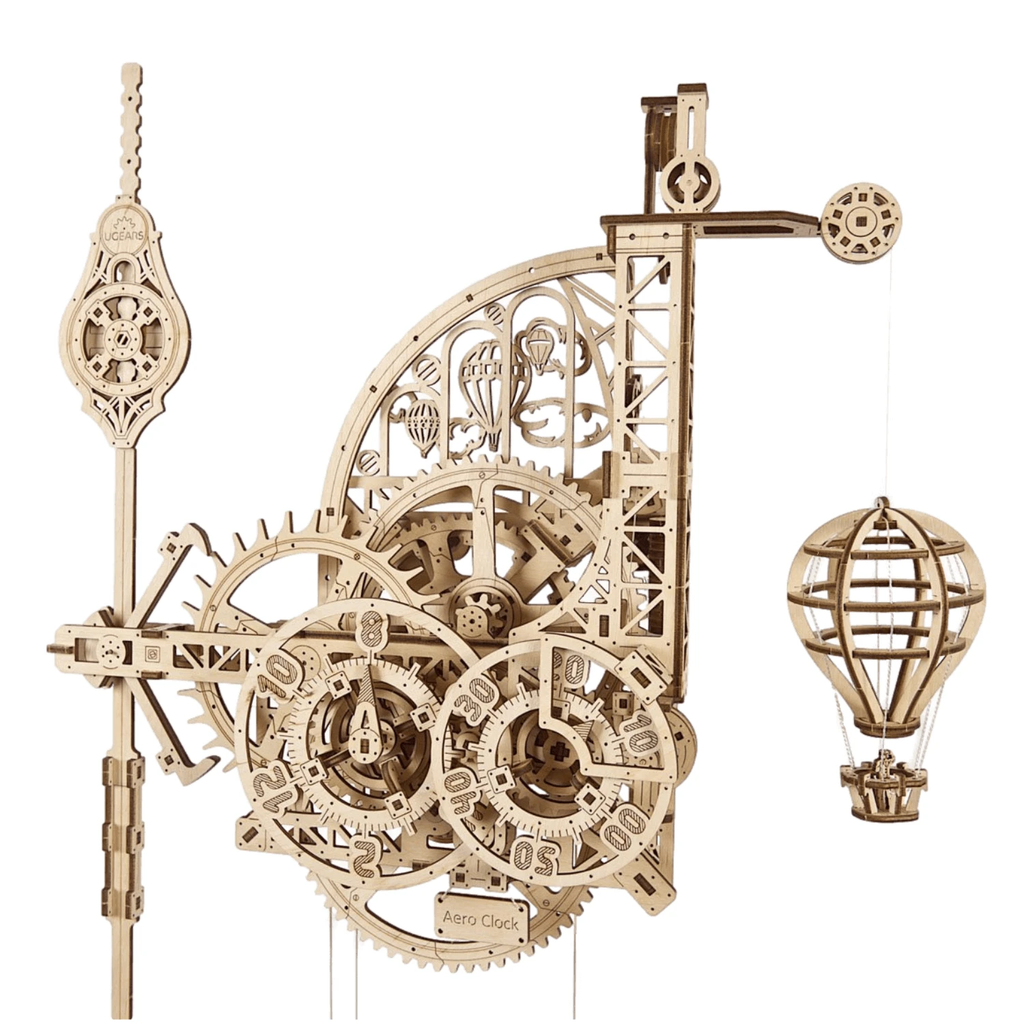 Aero Wall Clock with Pendulum Bowlift by Bowlift