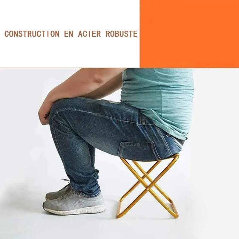 Folding Stool Camping Chair Portable Ultra Light by Bowlift