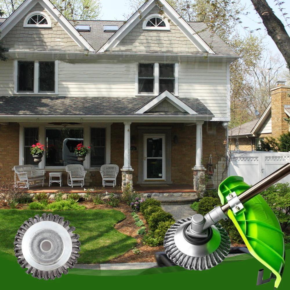 Weed brush for garden cleaner Bowlift by Bowlift
