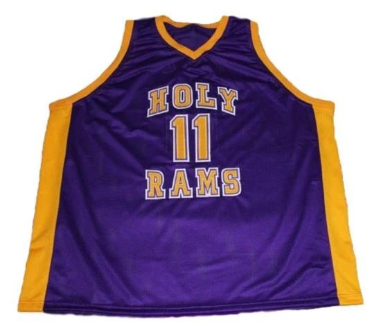 John Wall Jersey #11 Holy Rams High School Basketball Purple by My store basketball
