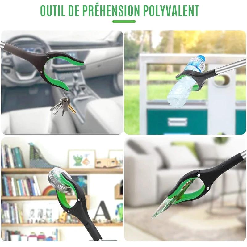 Gripping tool with adjustable angle arm by Bowlift