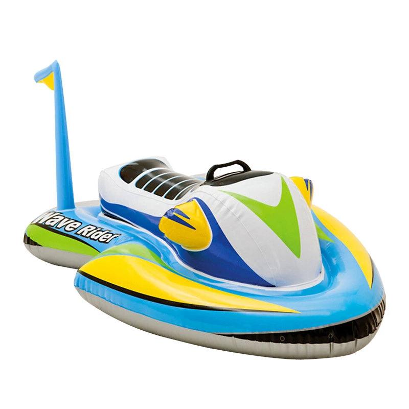 Inflatable Floating Jet Ski for Kids by Bowlift