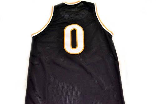 Tune Squad Alien Jersey #0 Space Jam Movie Basketball Monstars Black Stitched by My store basketball