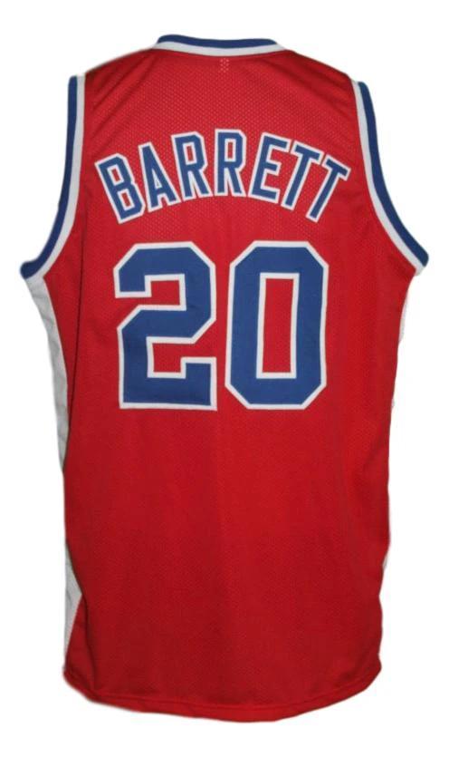 Mike Barrett Jersey #20 Virginia Squires Aba Retro Basketball Red by My store basketball