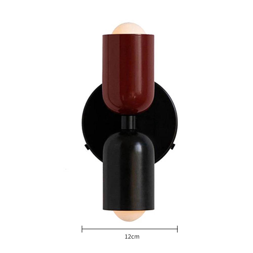 Modern Vintage Double-Headed Utility Room Wall Light - Stylish Illumination for Contemporary Spaces by BowLift