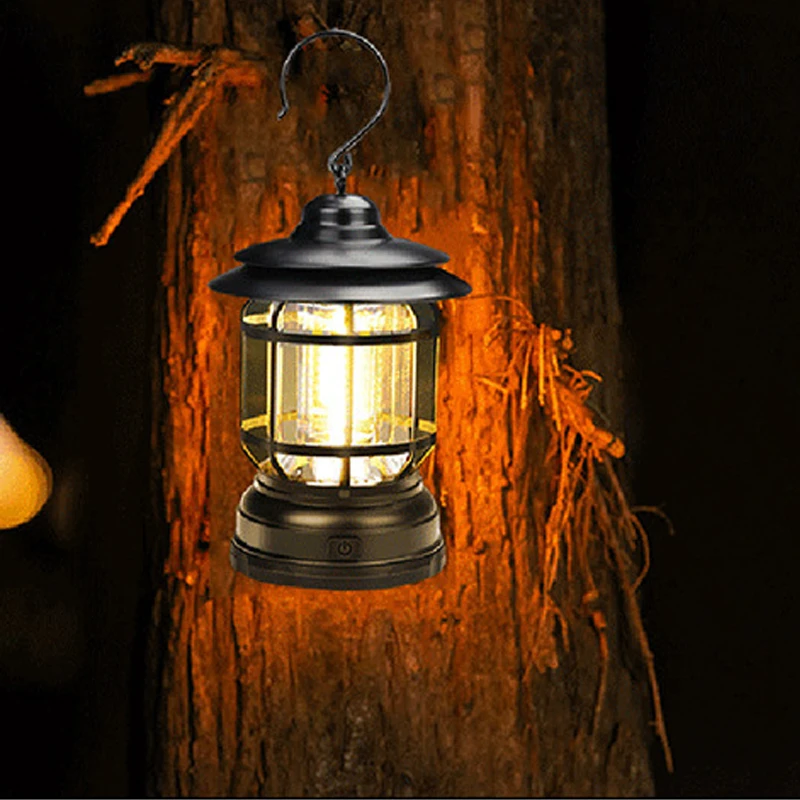 Portable multifunctional outdoor camping lamp by Bowlift