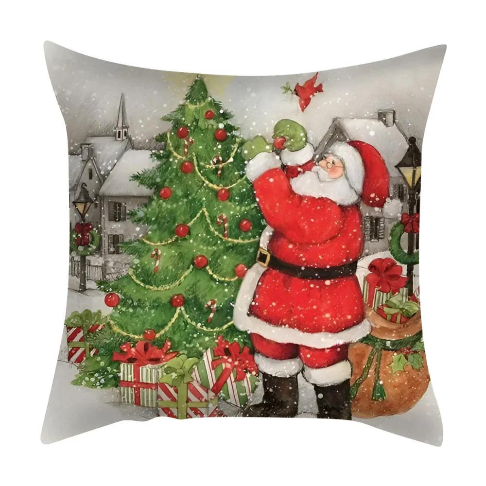 Christmas Cardinal Cushion Cover by Casa & Beyond