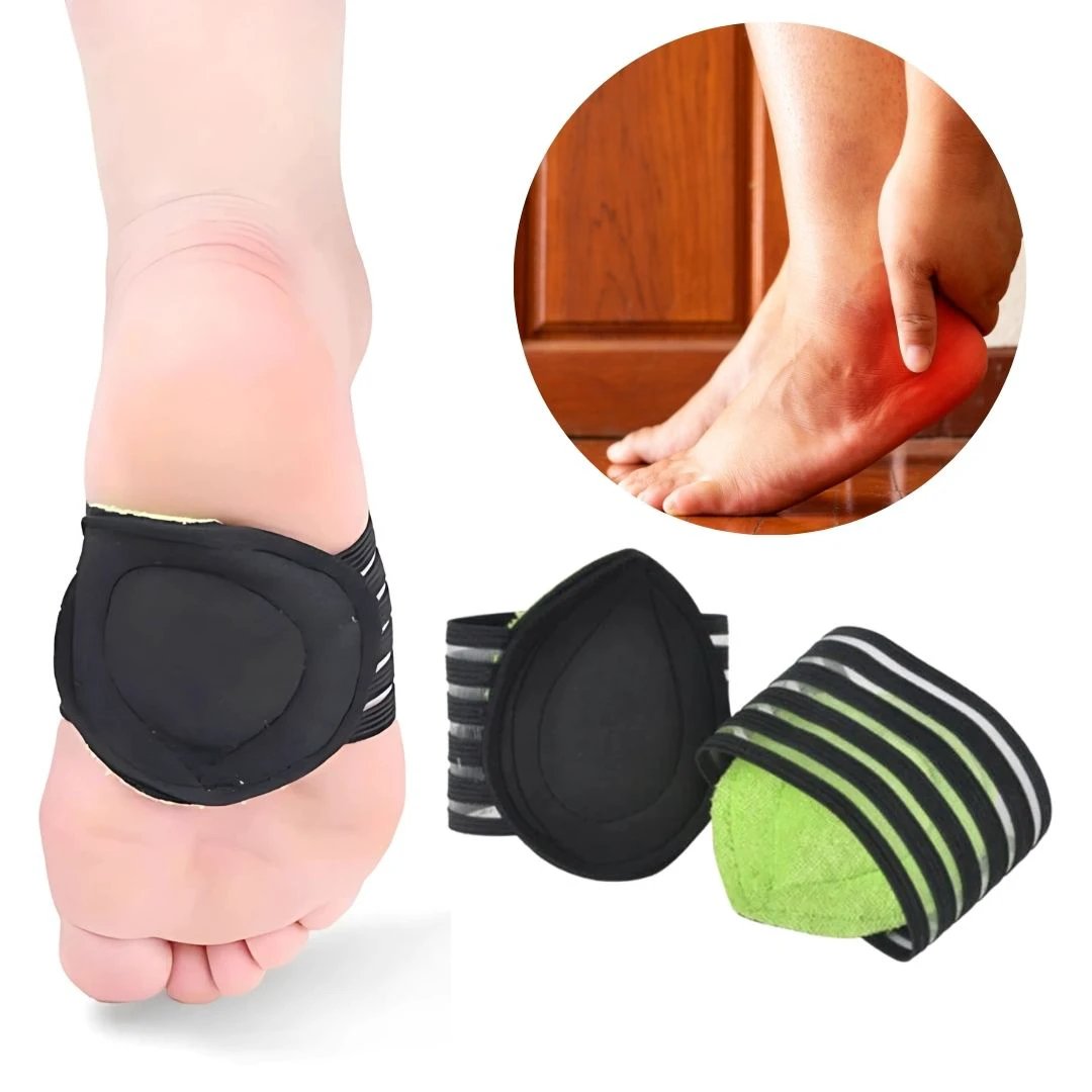 FootEase Arch Support for Plantar Relief | Alleviate Pain and Enhance Comfort for Walking, Running and Standing Bowlift by Bowlift