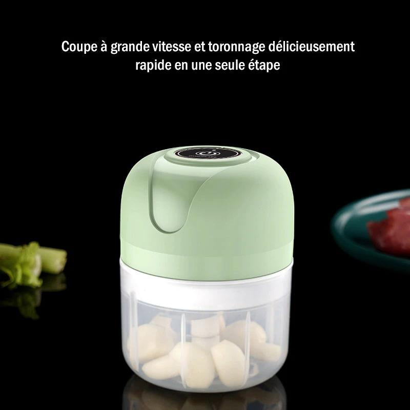 Electric garlic mills with USB battery by Bowlift