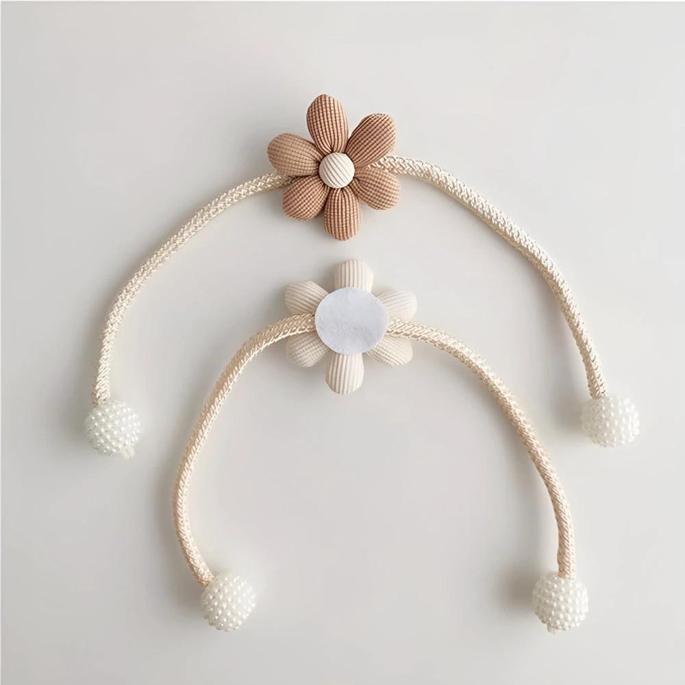 Whimsical Flower Curtain Tie Back by Casa & Beyond