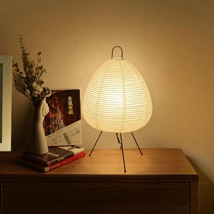 Schulte Japanese Rice Paper Lamp Bowlift by Bowlift