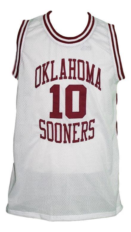 Mookie Blaylock Jersey #10 Custom College Basketball White by My store basketball