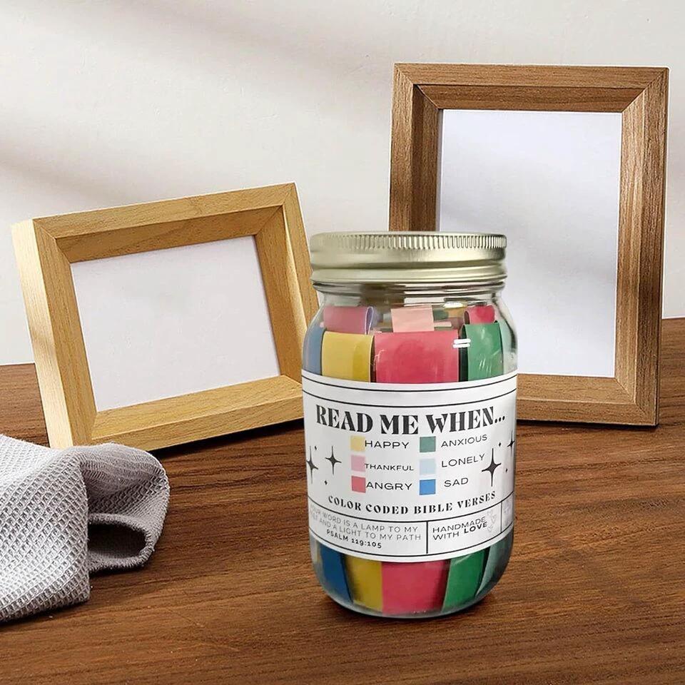 Hope Jar - Filled with Bible Verses for Emotional Strength and Spiritual Connection Bowlift by Bowlift