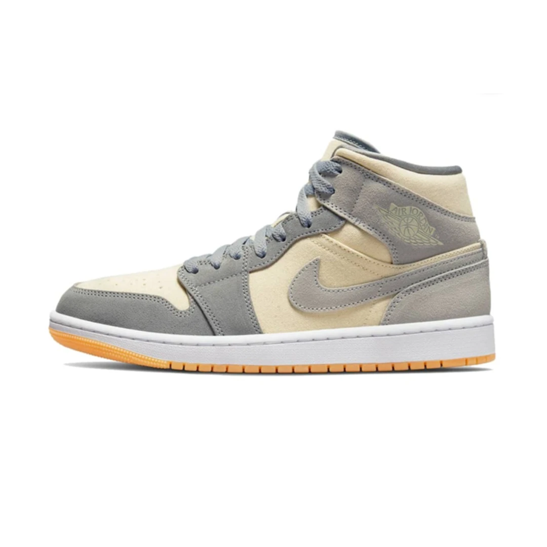Air Jordan 1 Mid SE Coconut Milk Particle Grey by Air Jordan