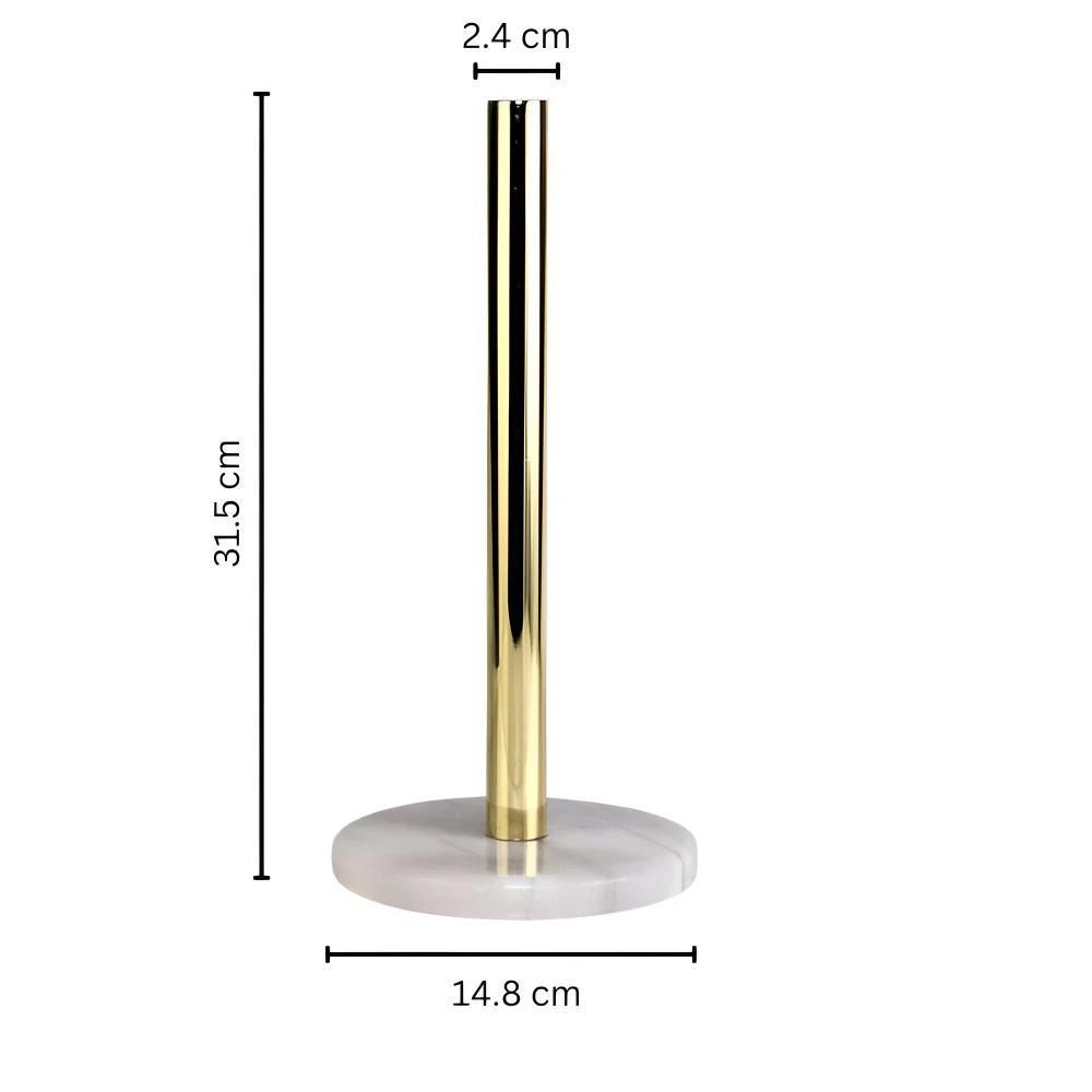 Marble Base Paper Towel Holder by Casa & Beyond