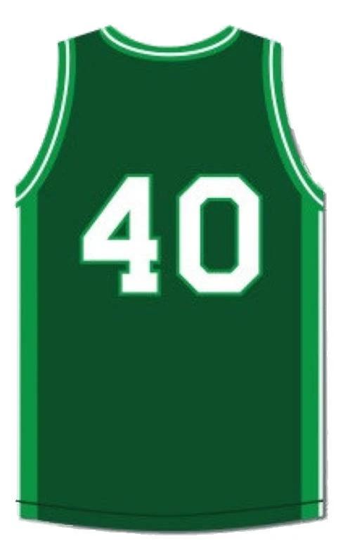 Shawn Kemp Jersey #40 Concord High School Basketball Sewn Green by My store basketball