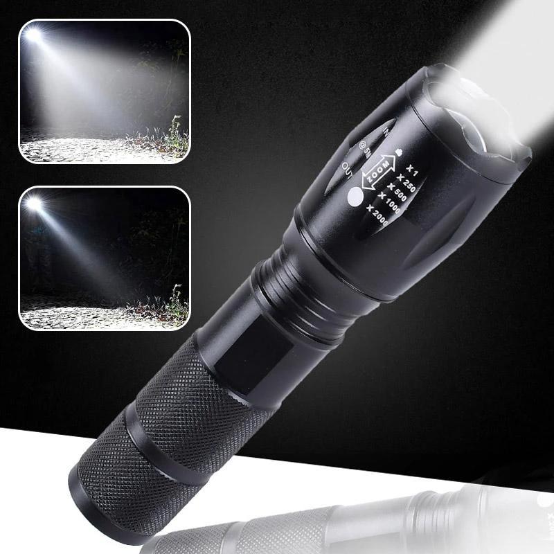 Military Flashlight Ultra Powerful by Bowlift