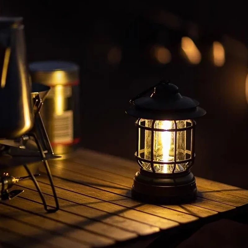 Portable multifunctional outdoor camping lamp by Bowlift