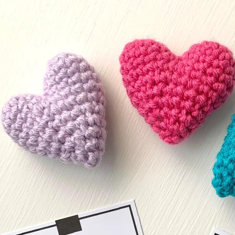 Pocket Hug Crocheted Heart Small Gift by BowLift
