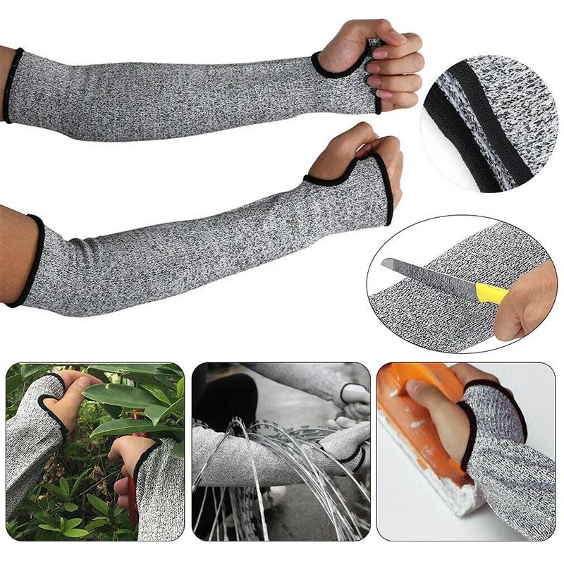 Cut-resistant arm guard sleeves by Bowlift