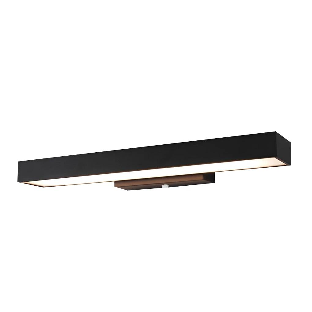 Modern LED Wall Lamp with Motion Sensor and Black Housing by BowLift