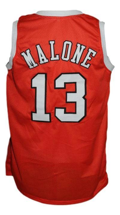 Moses Malone Jersey #13 Spirits Of St Louis Aba Basketball Orange by My store basketball