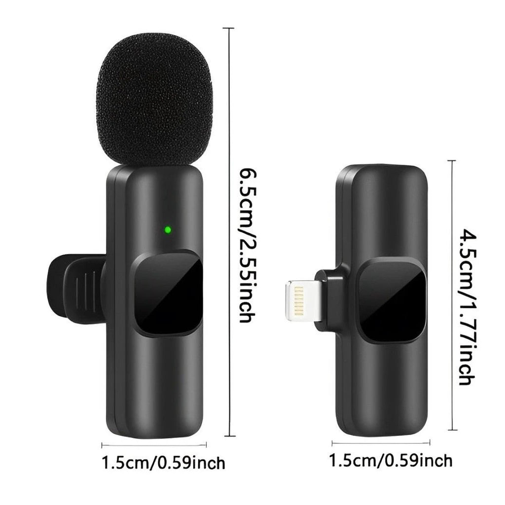 Professional Wireless Lavalier Microphone - Cordless & Omnidirectional Mic Bowlift by Bowlift