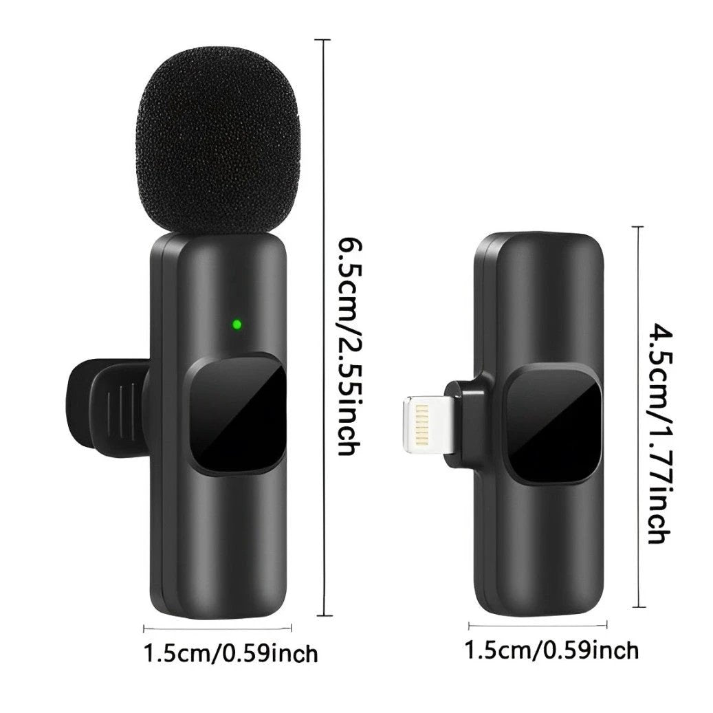 Professional Wireless Lavalier Microphone - Cordless & Omnidirectional Mic Bowlift by Bowlift