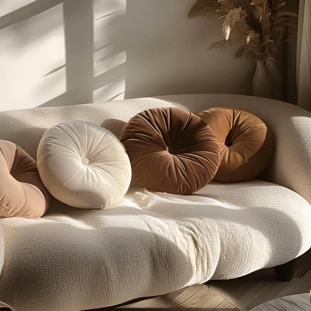 Pumpkin Plush Cushion by Casa & Beyond